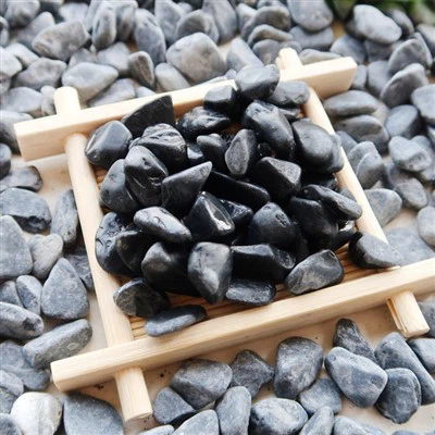 Черен гладък грахов чакъл